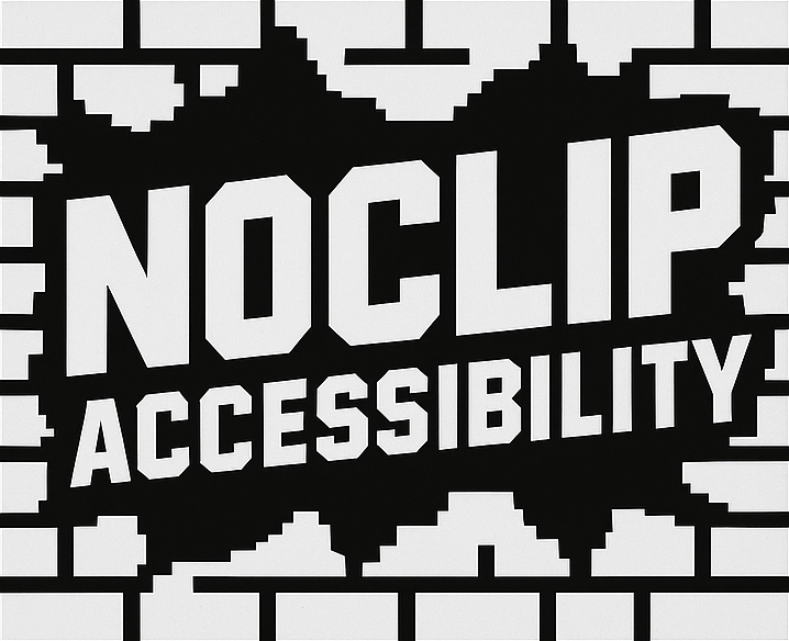 Noclip Accessibility logo
